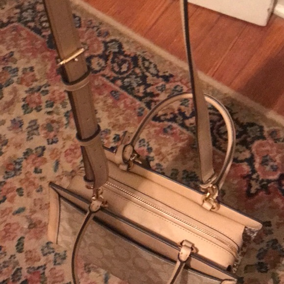 COACH small signature with snakeskin panel - Picture 8 of 8